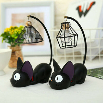 NICKNACKS Cute Black Cat Lamp