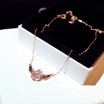 Beautiful Angel's Wing Necklace